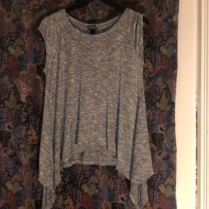 Wossimo sleeveless blouse large
